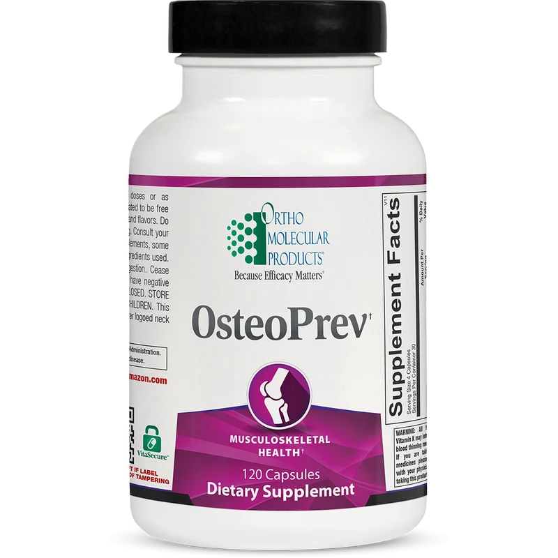 OsteoPrev (120 Capsules) by Ortho Molecular Products 2 Pack