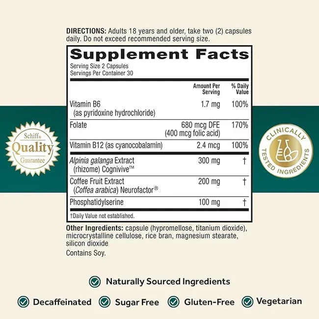 Neuriva Brain Health Ultra Capsules 60ct