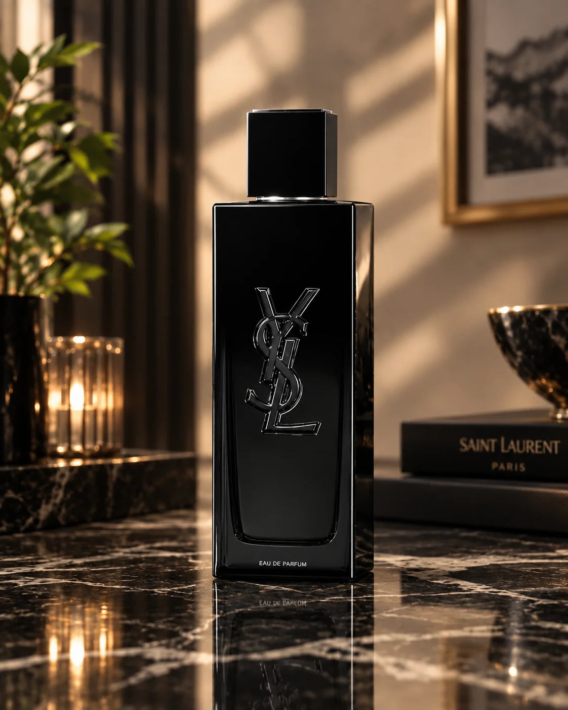 Yves Saint Laurent MYSLF Eau de Parfum 100ml 3.4oz – Woody Floral Men's Fragrance