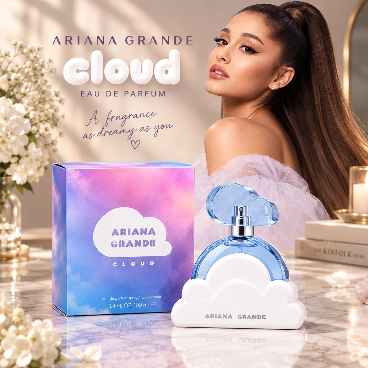 Ariana Grande Cloud Eau de Parfum for Women 3.4 oz 100ml