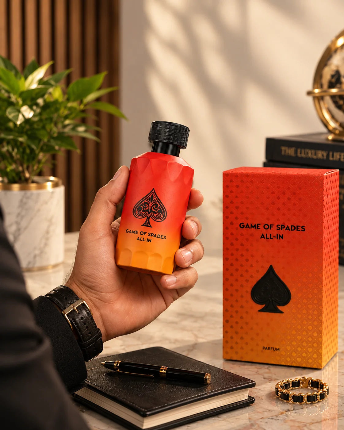 Game of Spades All In by Jo Milano Paris Parfum 3.4 oz / 100 ml