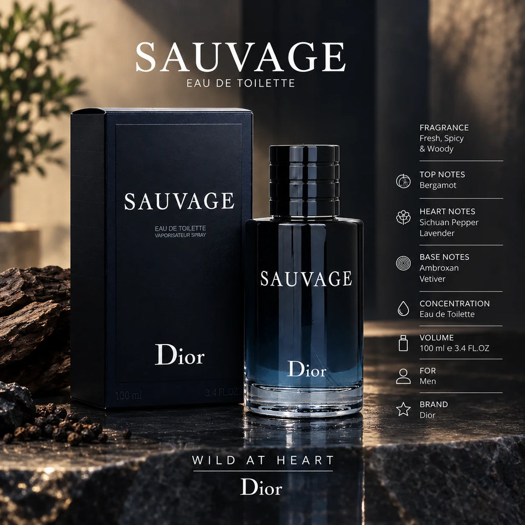 Dior Sauvage Eau de Parfum 100ml / 3.4 oz for Men