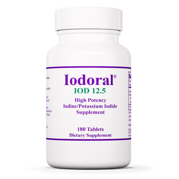 Iodoral 12.5 mg High Potency Iodine Nutritional 180 Tab