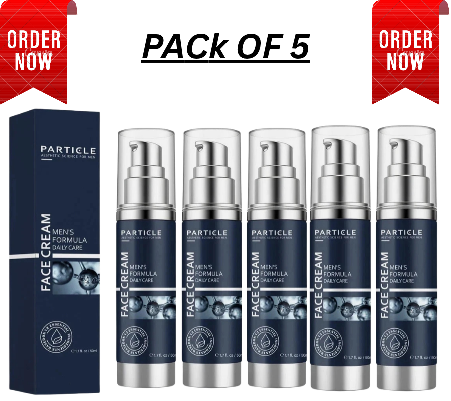 3PCS Particle Face Cream Men 6 in 1 Anti-Aging Cream Fights Eye Bags Dark-Spots