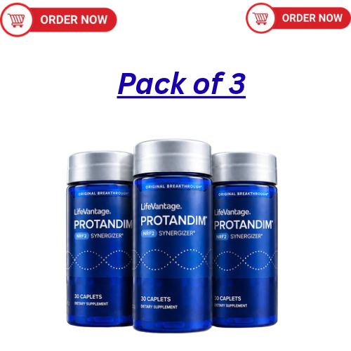 3 Pack LifeVantage Protandim Nrf2 Synergizer 30 Caplets