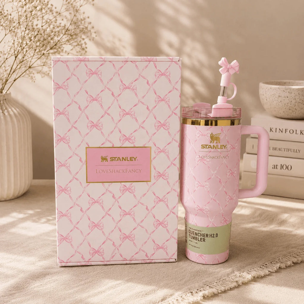 Stanley Love Shack Fancy 40 oz pink stanley