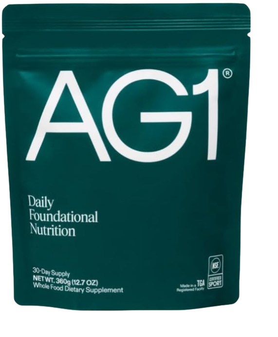 2 Pack AG1 Greens Powder Superfood – 75 Vitamins, Probiotics & Adaptogens | 360g Refill Pouch