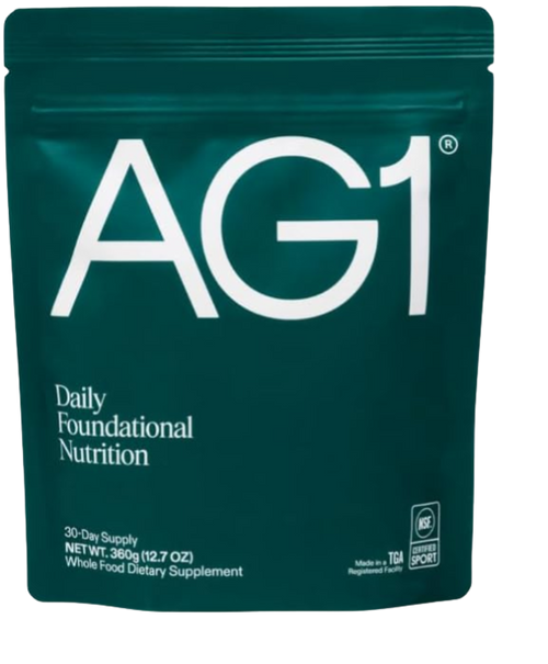 2 Pack AG1 Greens Powder Superfood – 75 Vitamins, Probiotics & Adaptogens | 360g Refill Pouch