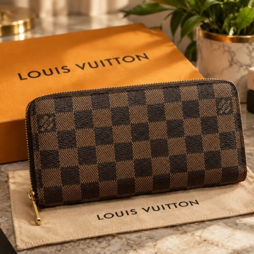 Louis Vuitton Clémence Wallet Monogram Canvas – Zip Around Long Wallet