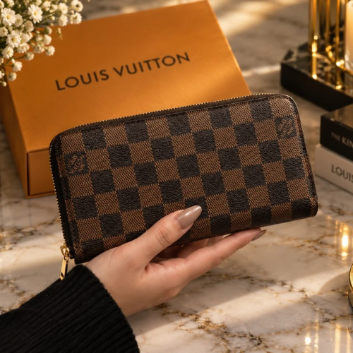 Louis Vuitton Clémence Wallet Monogram Canvas – Zip Around Long Wallet