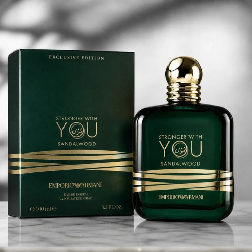 Stronger With You Sandalwood Emporio Armani EDP Men's Fragrance 3.3 oz 100ml