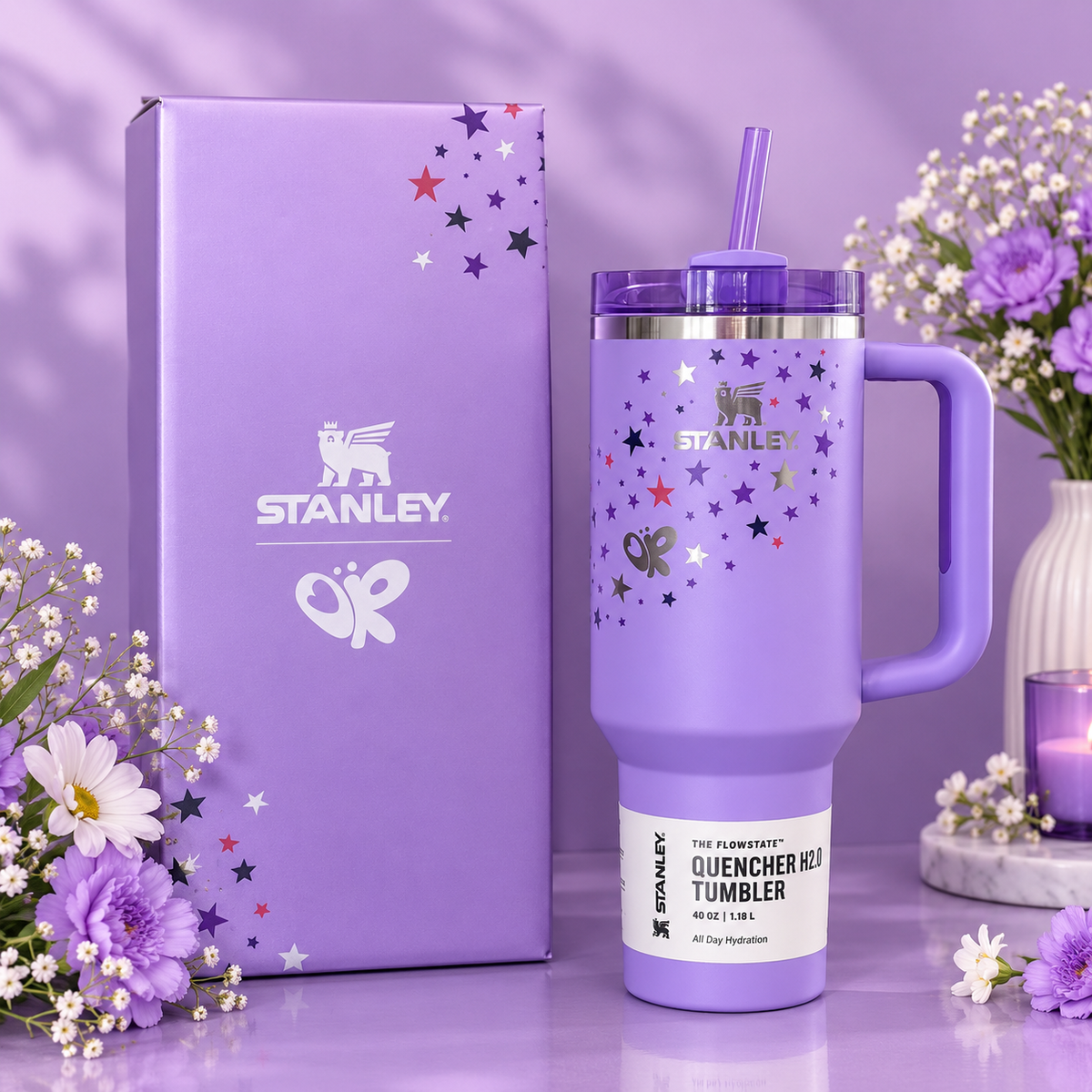 Stanley x Olivia Rodrigo Quencher H2.0 Flowstate Tumbler | 40oz