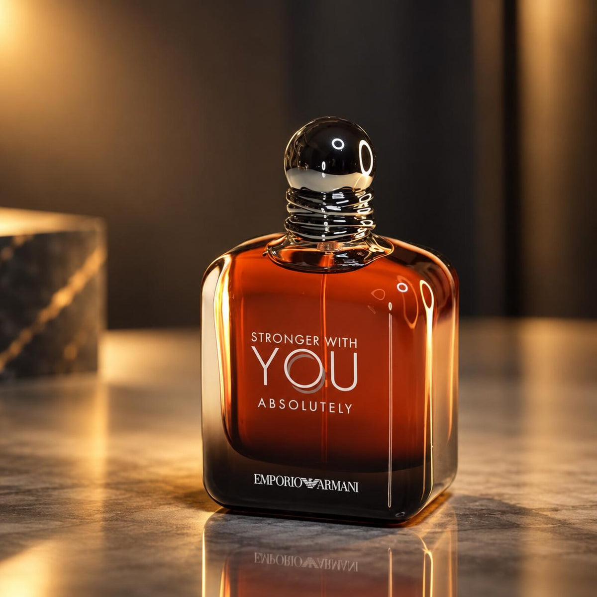 Armani Stronger With You Absolutely Eau de Parfum for Men 100ml, Men's Designer Fragrance,