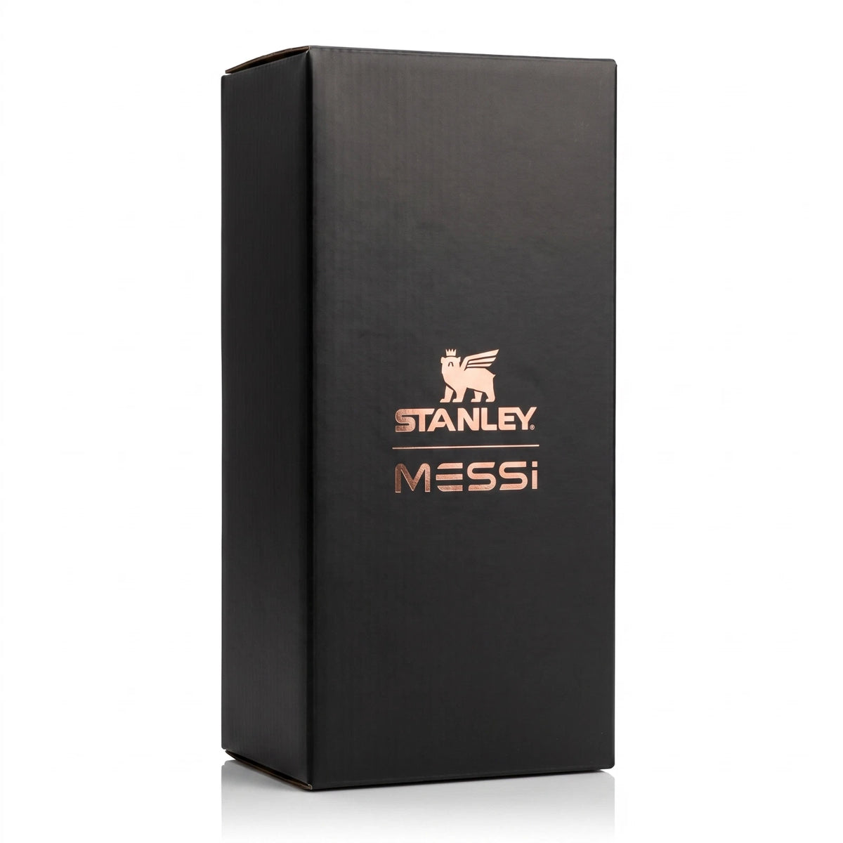 STANLEY x Messi Quencher Pro Tour Flip Straw Tumbler 40oz GOAT Black