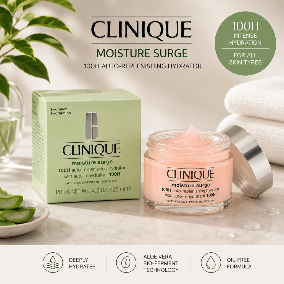 Clinique Moisture Surge 100H Auto-Replenishing Hydrator 4.2oz / 125ml