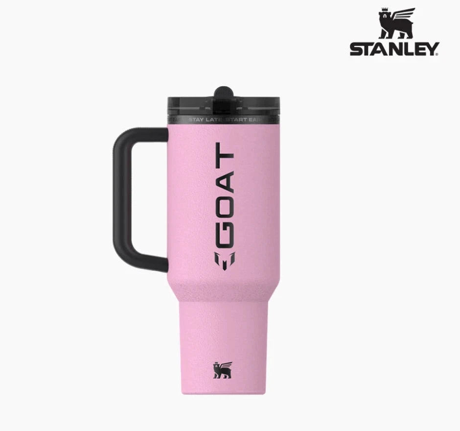 Messi x Stanley 1913 Quencher ProTour Flip Straw Tumbler 1.18L Messi GOAT Pink