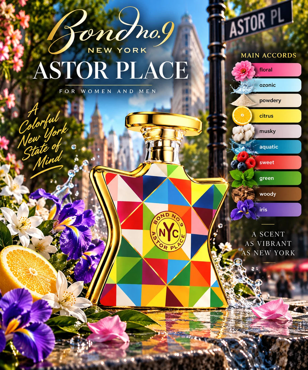 Bond No. 9 Astor Place EDP 3.3 oz 100ml Unisex Eau de Parfum Spray New