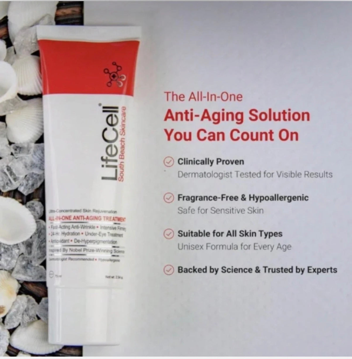 South Beach All-In-One Anti-Aging Treatment, 2.54oz