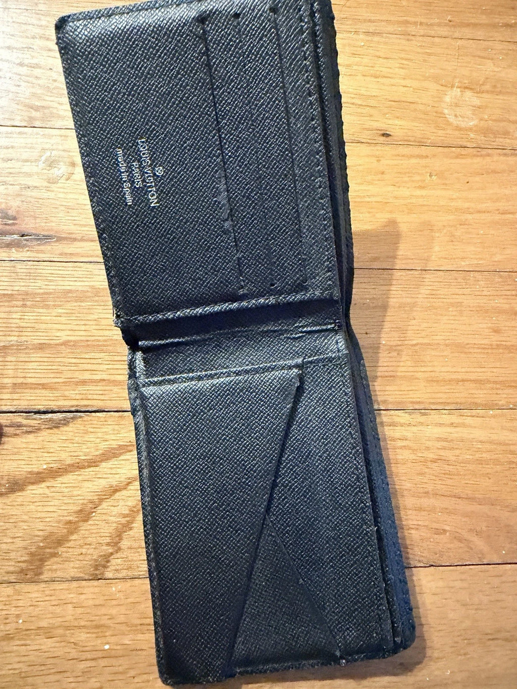 LV Damier Used Wallet Louis Vuitton Men's