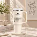Stanley The Quencher H2.0 Flowstate 40oz Tumbler | Pale Off White